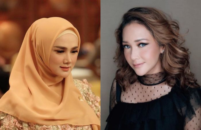 Mulan Jameela dan Maia Estianty