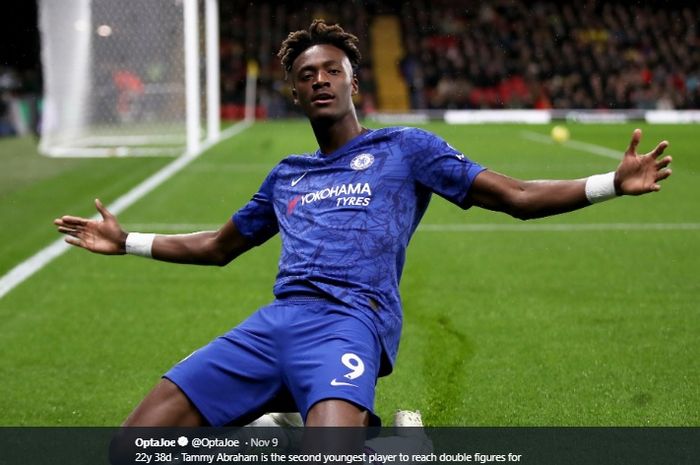 Penyerang muda Chelsea, Tammy Abraham.