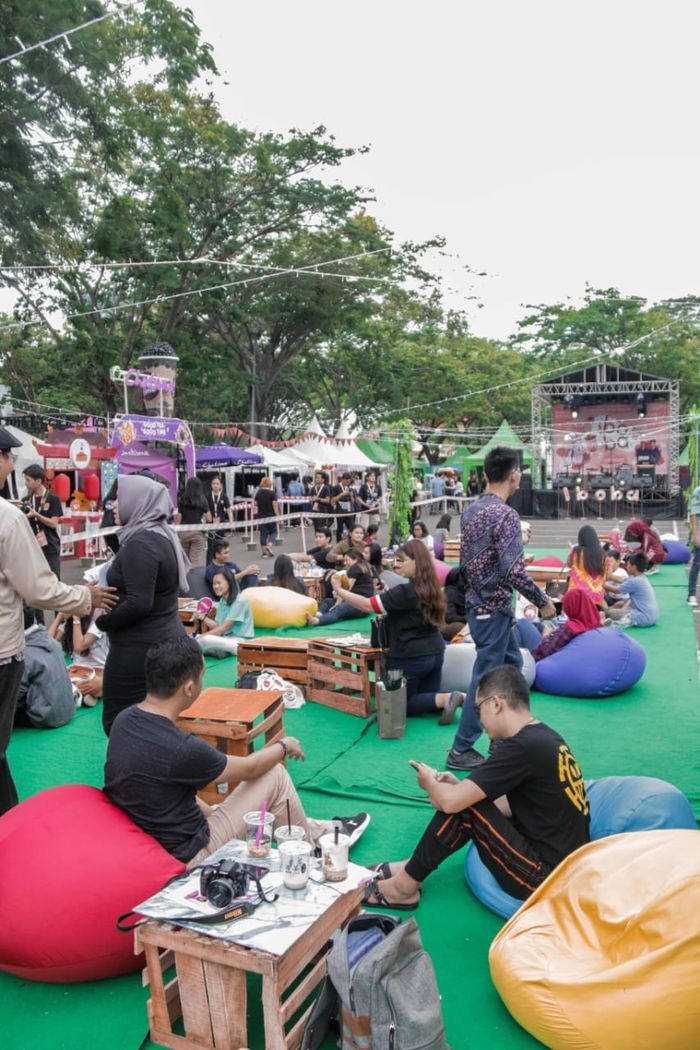 Suasana di I-Boba Festival