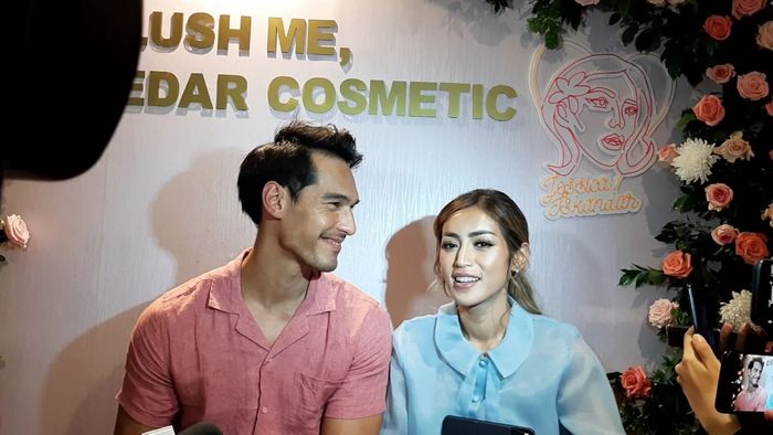 Richard Kyle dan Jessica Iskandar saat ditemui Grid.ID di kawasan Thamrin, Jakarta Pusat, Kamis (5/12/2019).