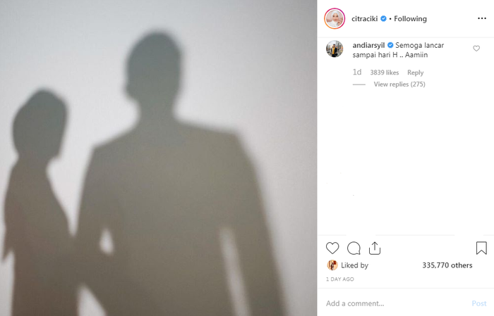 komentar Andi Arsyil 