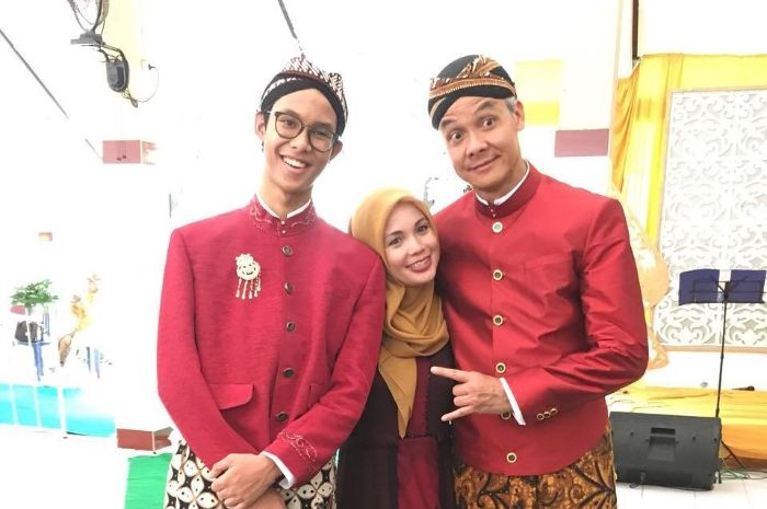 Ganjar Pranowo dan keluarga