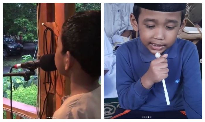 Mantan Istri Abdul Somad mengunggah video sang anak.
