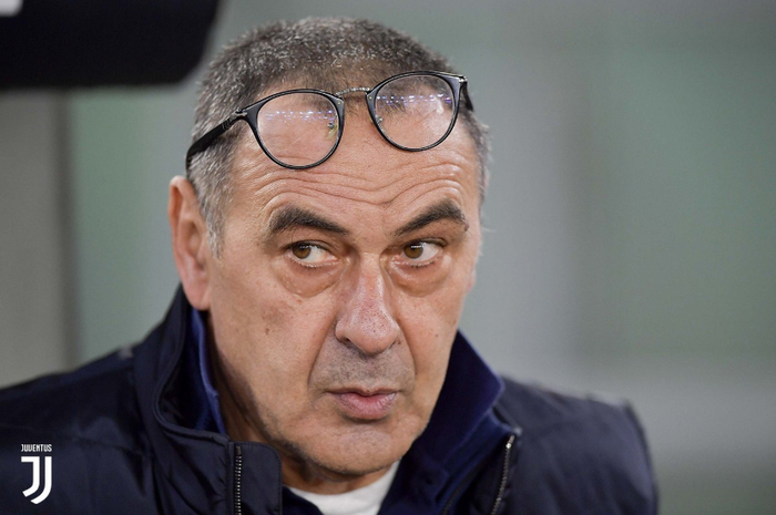 Pelatih Juventus, Maurizio Sarri.