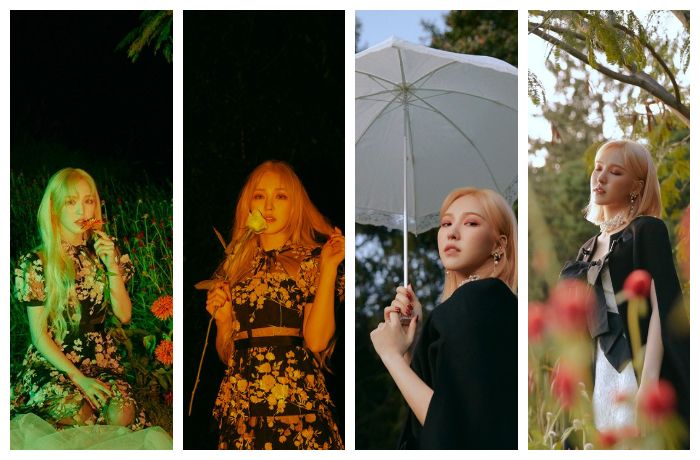 Foto teaser Wendy yang bernuansa misterius  