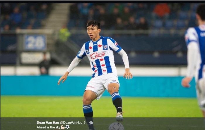 Pemain timnas U-22 Vietnam dan Heerenveen SC, Doan Van Hau.