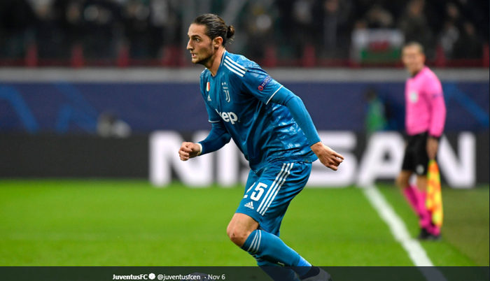 Gelandang Juventus, Adrien Rabiot