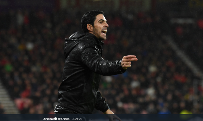 Pelatih Arsenal, Mikel Arteta