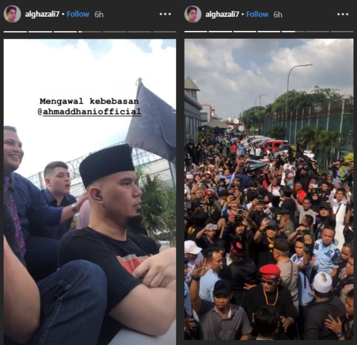 Kebebasan Ahmad Dhani yang disambut masa