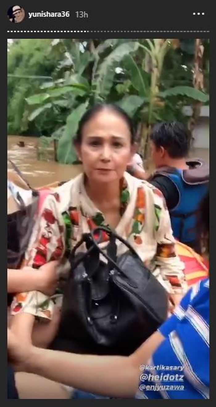Yuni Shara ungsikan sang ibu
