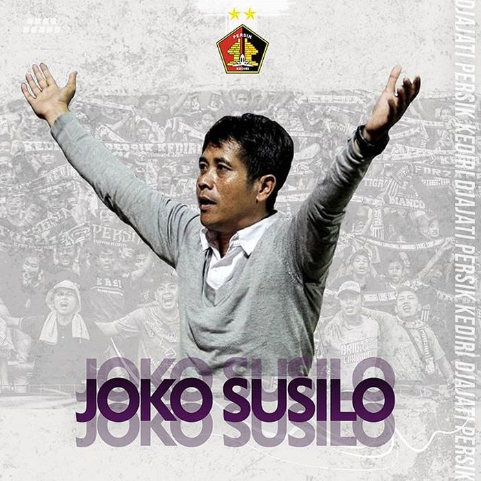 Mantan pelatih Arema FC, Joko Susilo, resmi menjadi pelatih anyar Persik Kediri.