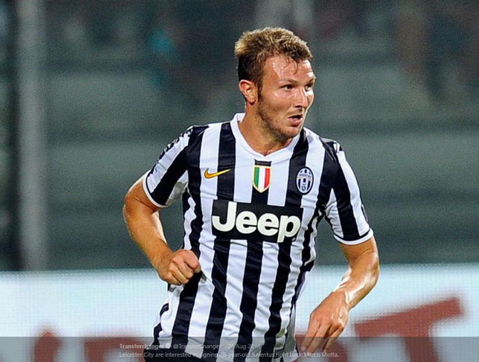 Marco Motta saat berseragam Juventus. 