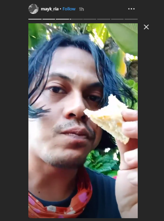 Mayky Wongkar berada di Bali.