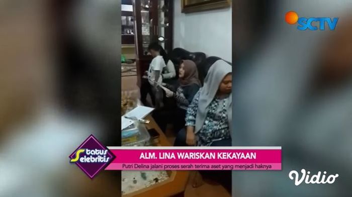 Putri Delina secara resmi mendapatkan warisan dari sang ibunda, Lina Zubaedah.