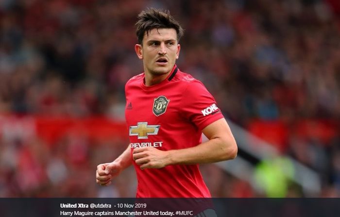 Kapten Manchester United, Harry Maguire.