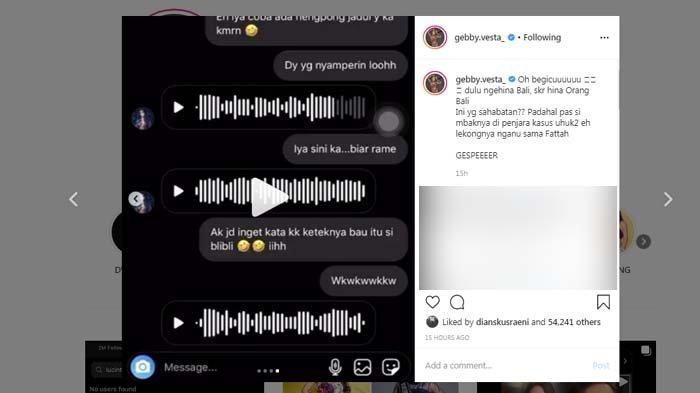 Rekaman suara diduga milik Lucinta Luna
