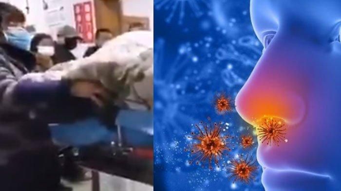 Video seorang pasien yang diduga terinfeksi Virus Corona kejang-kejang di rumah sakit viral di dunia maya baru-baru ini