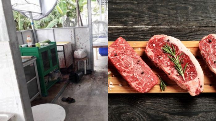 Polisi temukan daging manusia dalam mi di sebuah restoran.