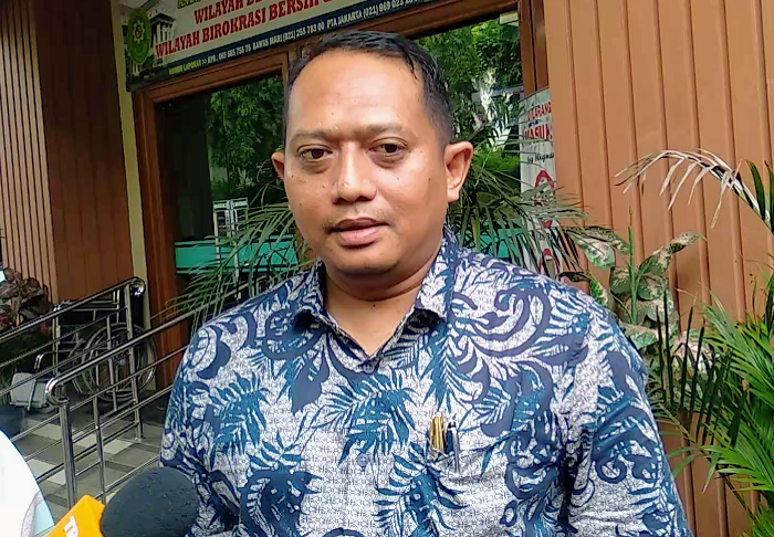 Pengacara Angel Lelga, Didik Sumariyanto, saat ditemui Grid.ID di Pengadilan Agama Jakarta Selatan, Senin (3/2/2020).