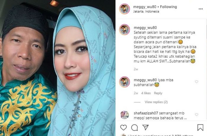 Meggy Wulandari curhat soal suami