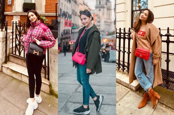Nagita Slavina kerap tampil modis kenakan berbagai fashion item branded harga fantastis