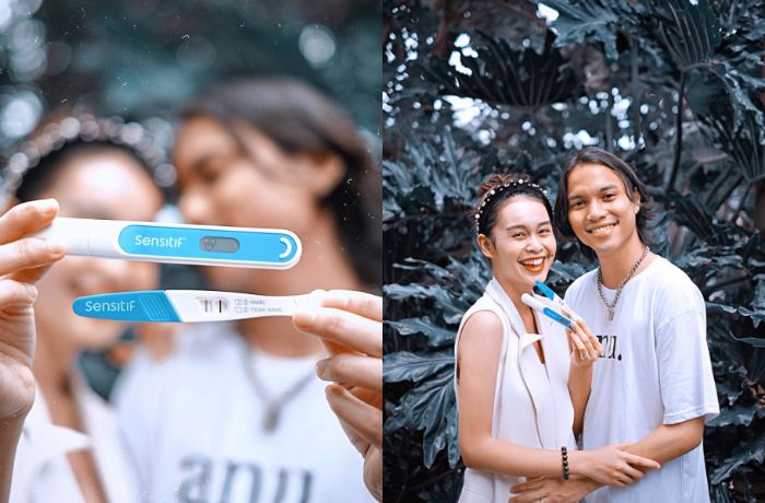 Sempat Disimpan Sendiri, Conchita Caroline Akhrinya Ungkap Kabar Gembira Sambil Pamer Tespek Dua Garis!