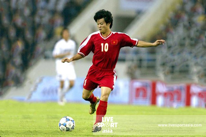 Timnas Vietnam ketika mengikuti SEA Games ke-23 di Filipina pada 2005.