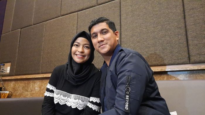 Tantri Kotak saat ditemui Grid.ID bersama Arda Naff di kawasan Lebak Bulus, Jakarta Selatan, Sabtu (22/2/2020).