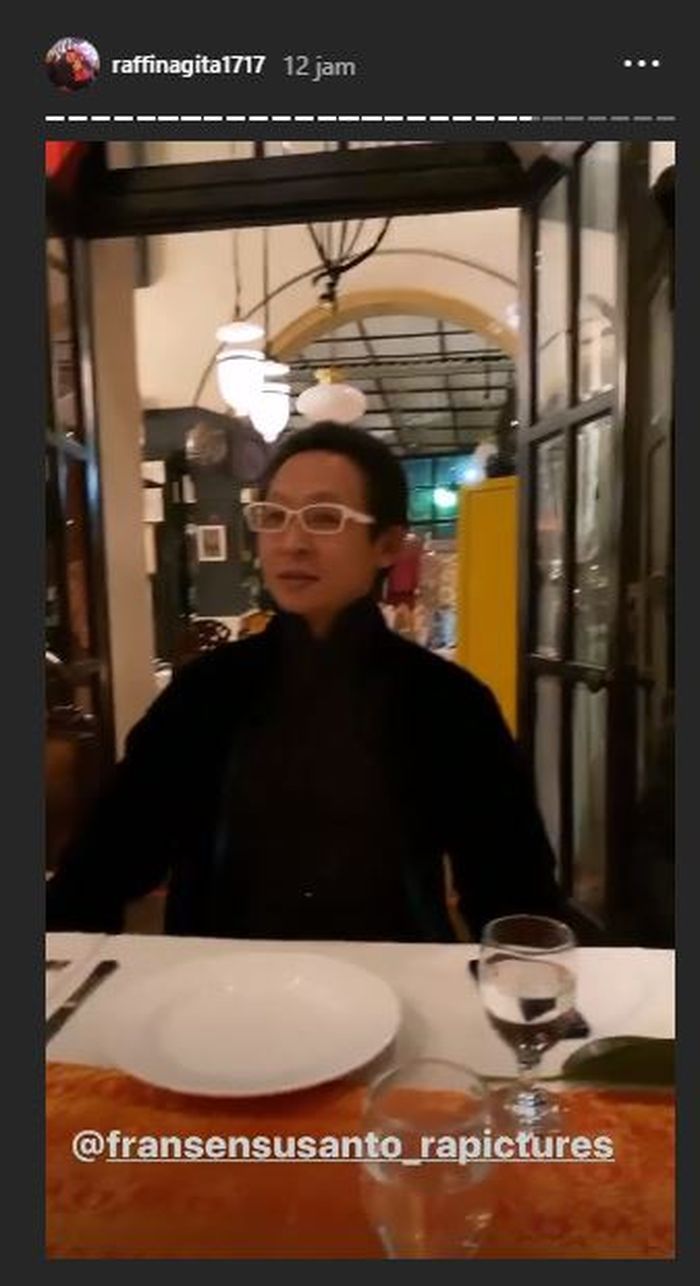 Postingan Raffi Ahmad dalam laman Story Instagramnya
