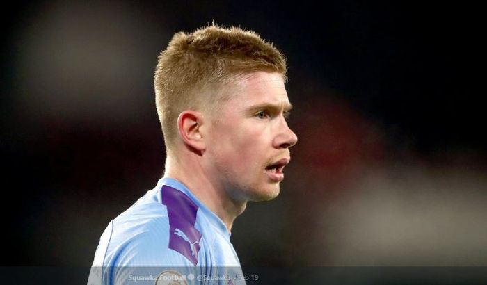 Gelandang serang milik Manchester City, Kevin De Bruyne.