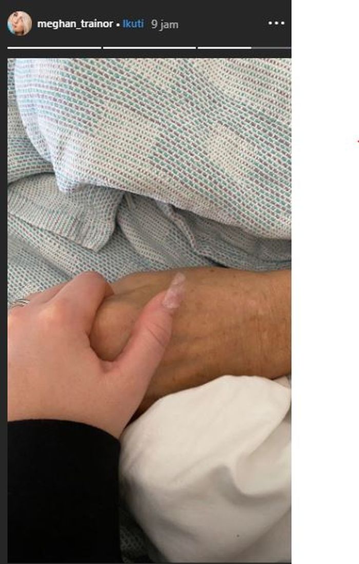 Meghan Trainor mengunggah foto kebersamaannya dengan sang ayah.