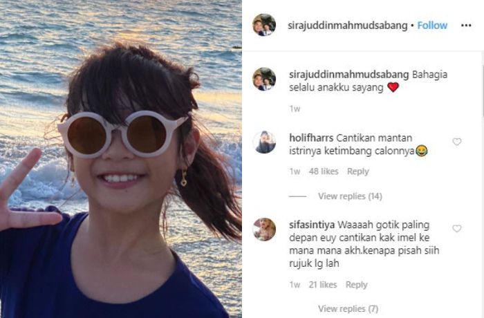 Potret putri Sirajuddin kekasih Sakia Gotik