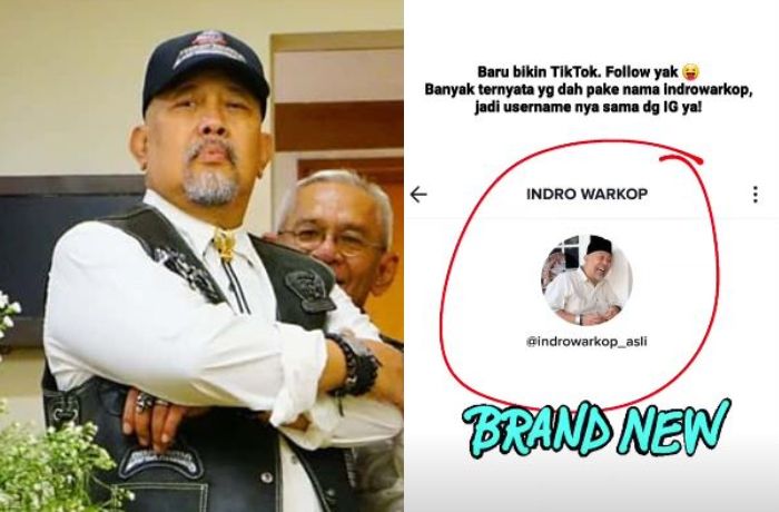 Indro Warkop beritahu akun Tik Toknya