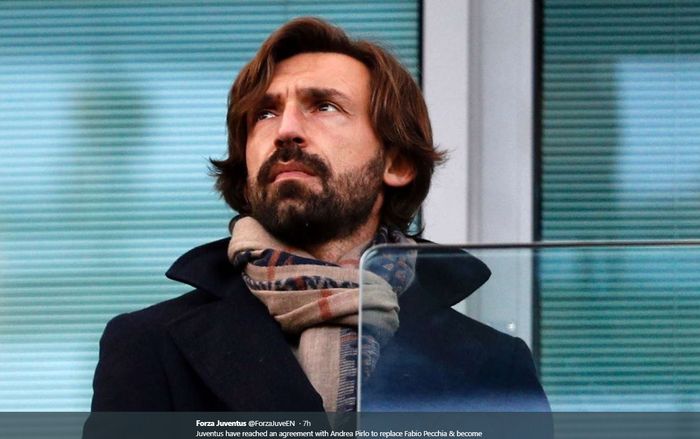 Mantan gelandang AC Milan dan Juventus, Andrea Pirlo.