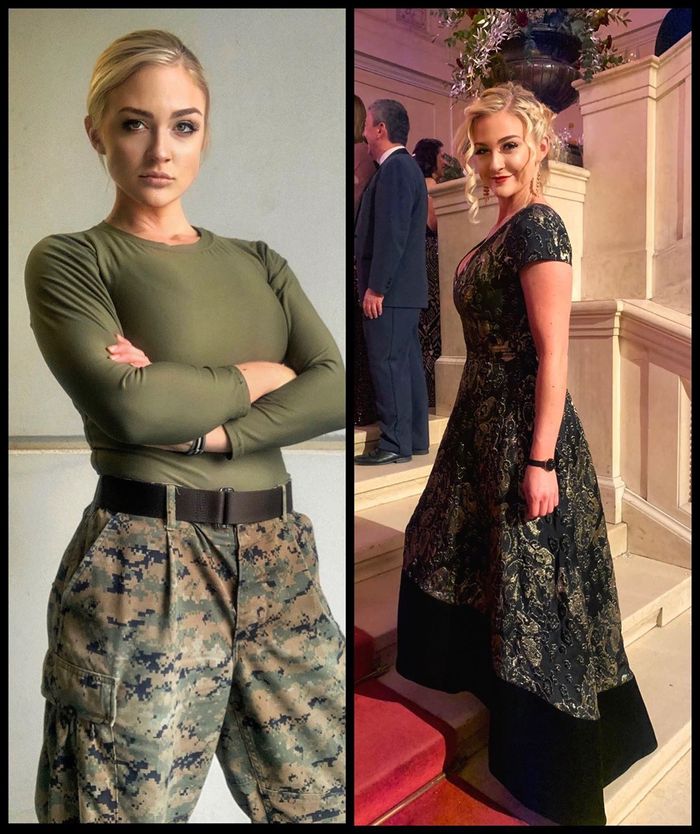 Tentara cantik ini viral  karena dijuluki Marinir Barbie 