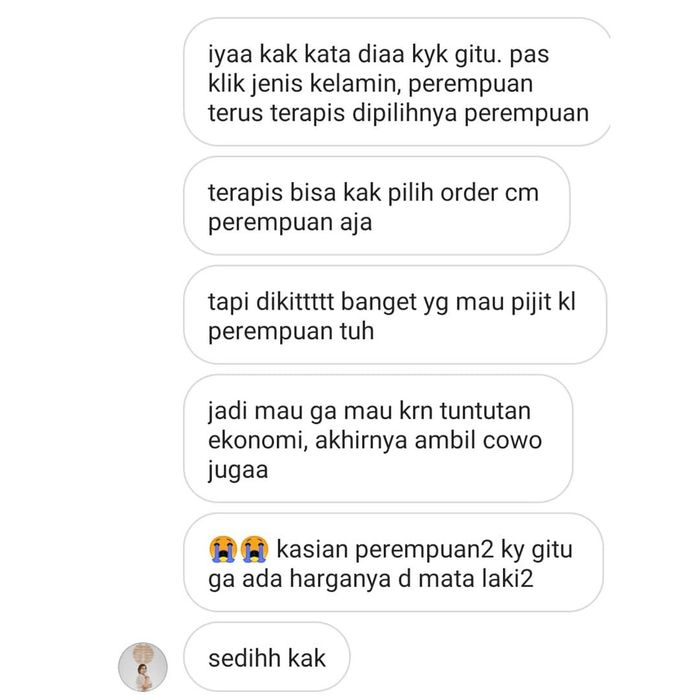 curhatan mitrra Go-massage