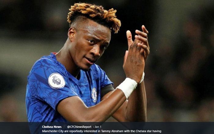 Striker Chelsea, Tammy Abraham.