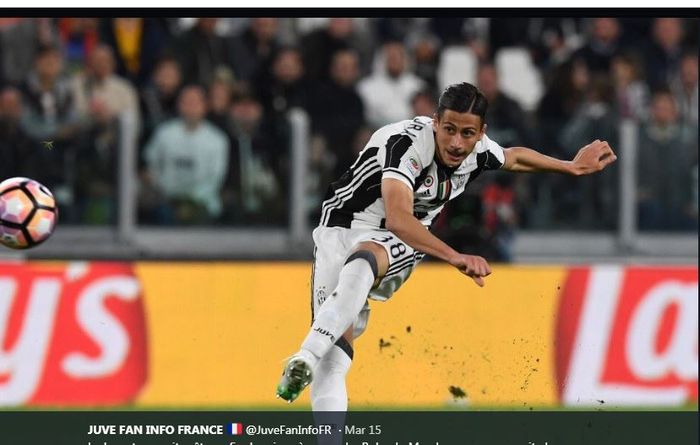 Rolando Mandragora saat memperkuat Juventus.