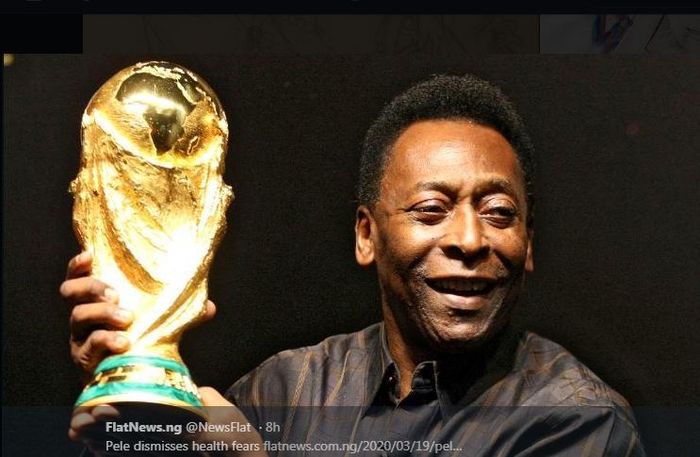 Legenda timnas Brasil, Pele.