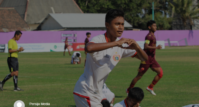 Penyerang Persija Jakarta U-18, Alfriyanto Nico Saputro.