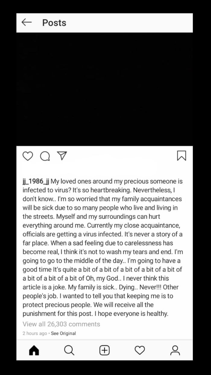 Unggahan Kim Jae Joong soal dirinya yang terinfeksi virus Covid-19 dan hanya lakukan aksi April Mop.