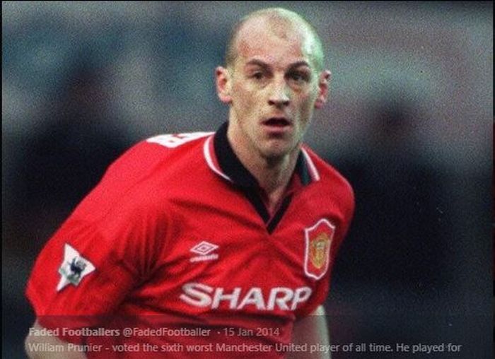 Mantan pemain Manchester United, William Prunier.