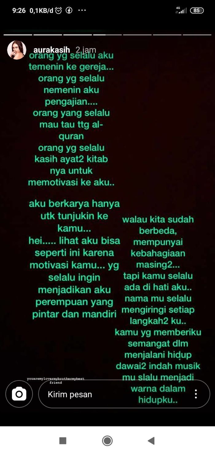 Aura Kasih kenang sosok Glenn Fredly
