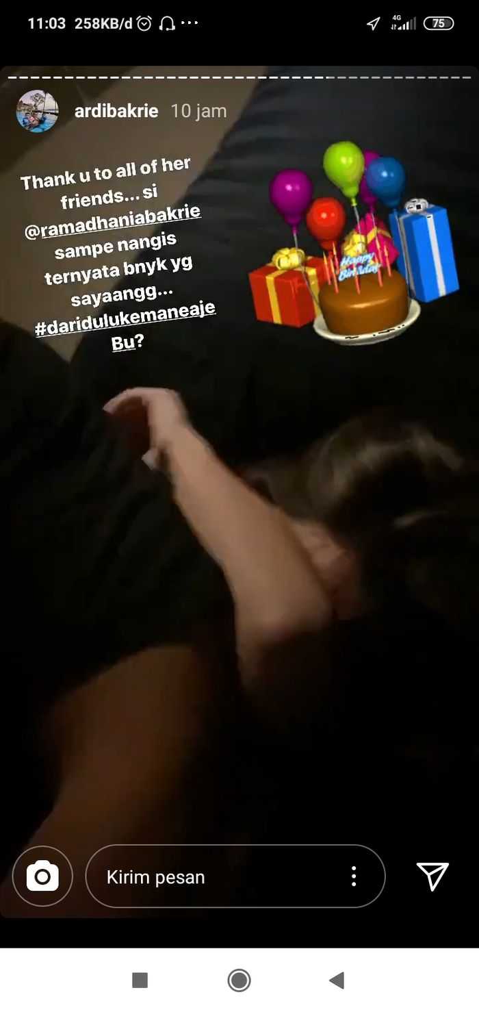 Nia Ramadhani menangis di hari ulang tahunnya lantaran merasakan kasih sayang yang diberikan oleh keluarga serta para sahabatnya.