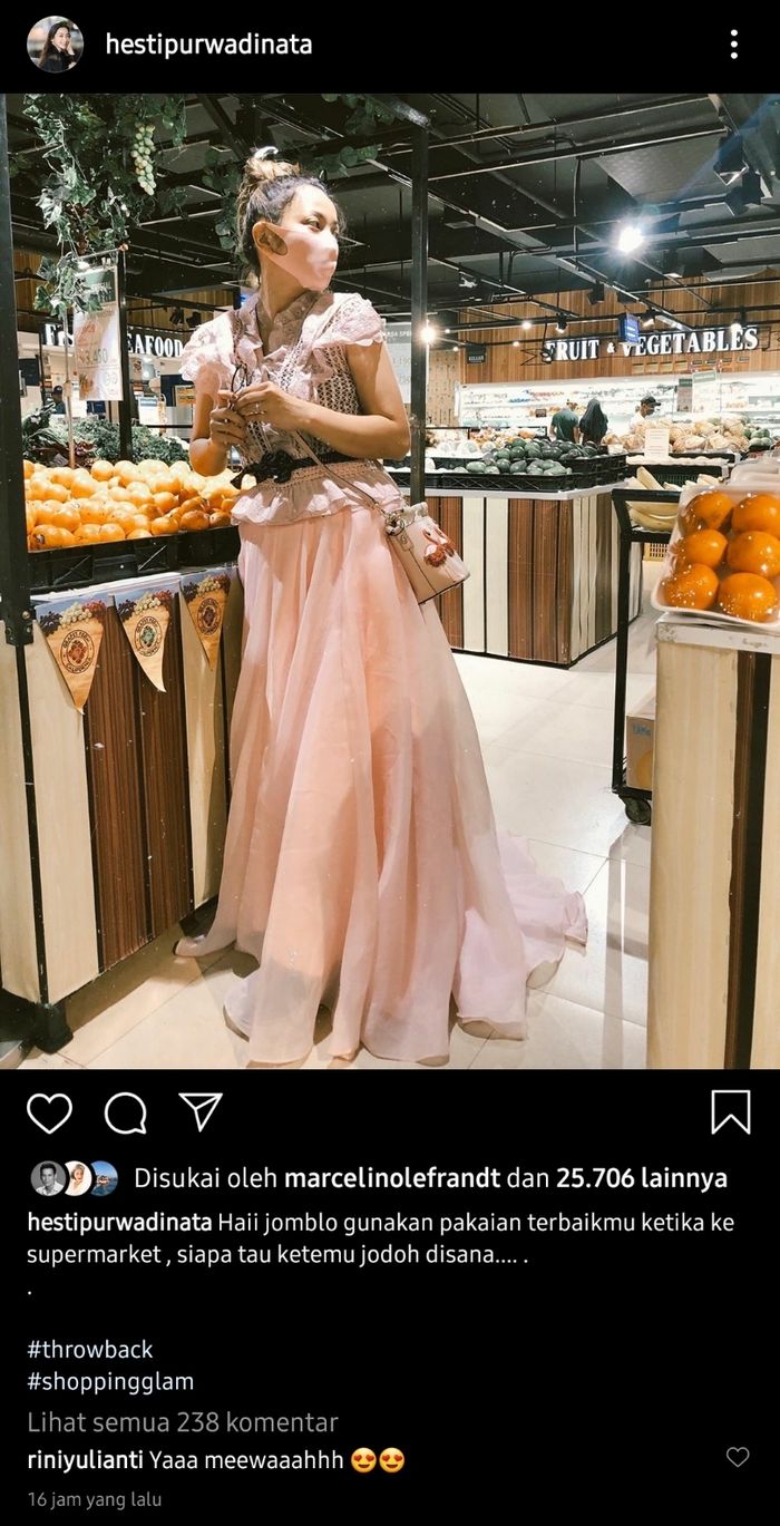 Hesti Purwadinata Bagikan Tips Temukan Jodoh Meski Berada di Masa Karantina 