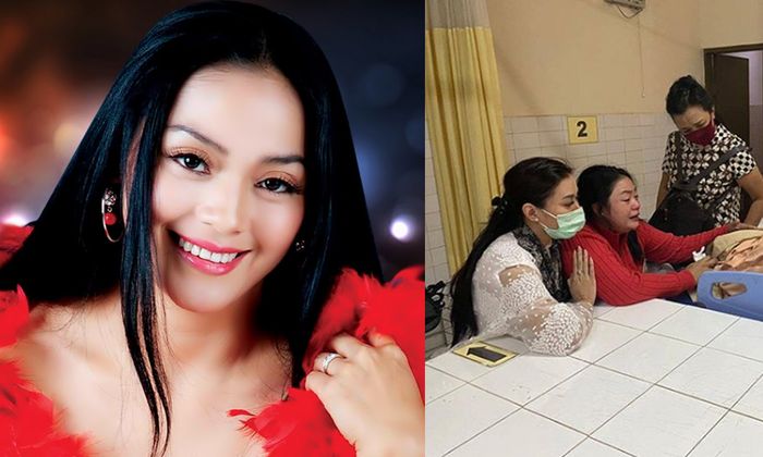 Menangis di Sisi Jenazah Suami, Cantiknya Sosok Yan Vellia, Istri Didi Kempot yang Baru Berusia 37 Tahun yang Setia denga Pasangan Hingga Akhir Hayat