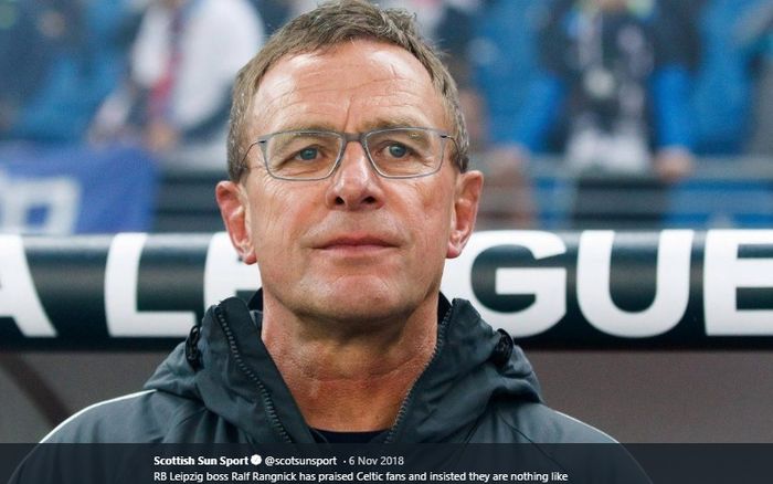 Mantan pelatih RB Leipzig, Ralf Rangnick yang terus diburu oleh AC Milan untuk menjadi direktur olahraga.