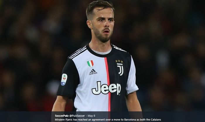 Gelandang bertahan milik Juventus, Miralem Pjanic, dikabarkan menolak pinangan Manchester United dan PSG demi bisa bergabung dengan Barcelona.