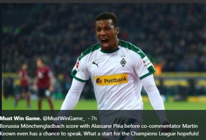 Pemain Borussia Moenchengladbach, Alassane Plea.