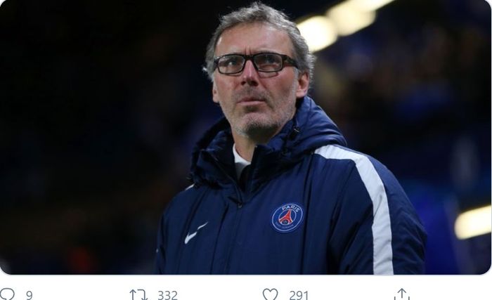 Mantan pelatih PSG, Laurent Blanc.